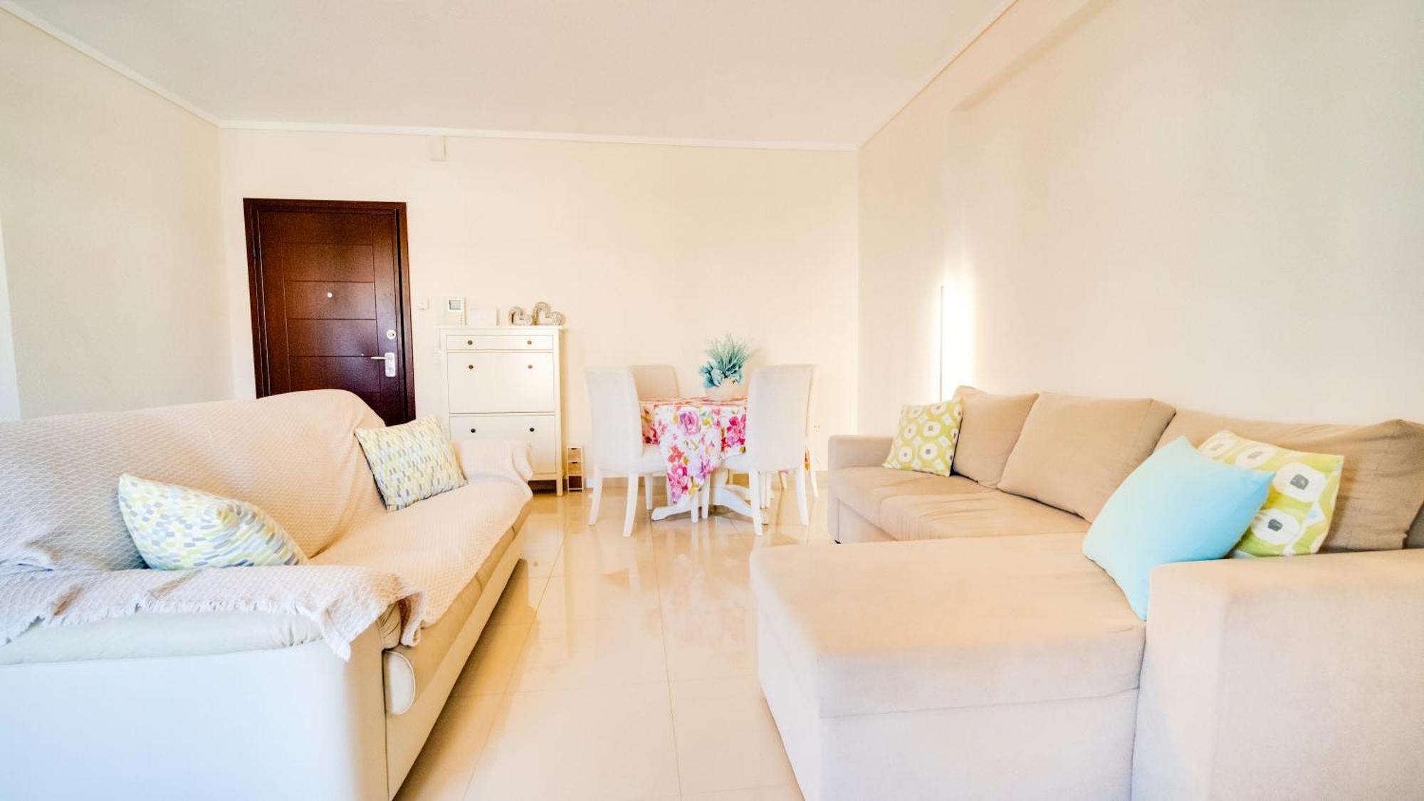 Luxury And Sunny Apartment 250 Mts From The Beach!! Peraia  Exterior photo